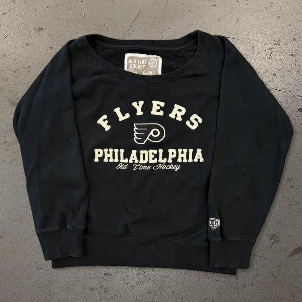 Womens Philadelphia Flyers Crewneck SZ L